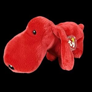 Ty Plush Beanie Buddy ROVER the Dog 12" Inch Stuffed Animal Toy Vintage w/Tag